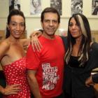 con Mora Godoy y Guillermo Fernández
